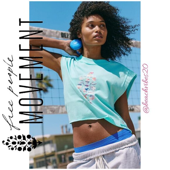 FP MOVEMENT BY FREE PEOPLE Inspire Logo Tank Medium NWOT - Picture 1 of 4